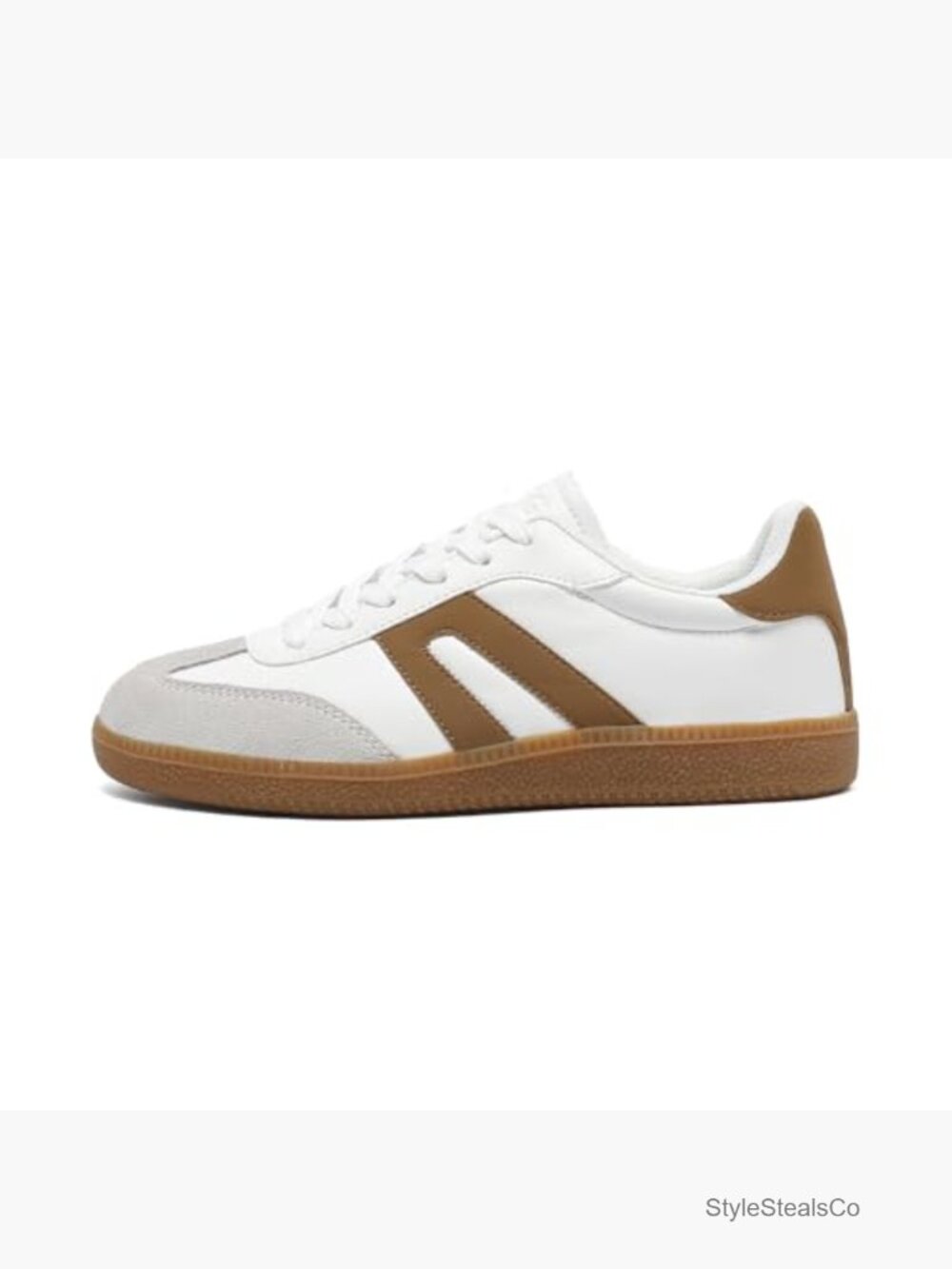 Retro Lace Detail Walking Sneakers - Fashion Shoes - Picture 4 of 7